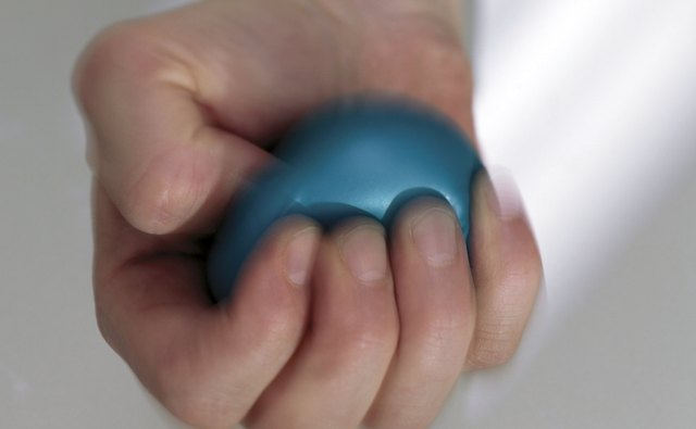 Provide handheld toys with interesting textures.