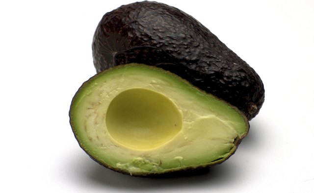 The nutritious avocado is a delicious afternoon snack.