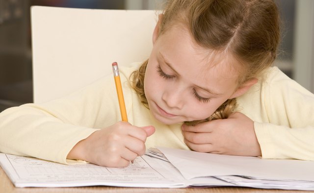 First graders should be able to write for different purposes.
