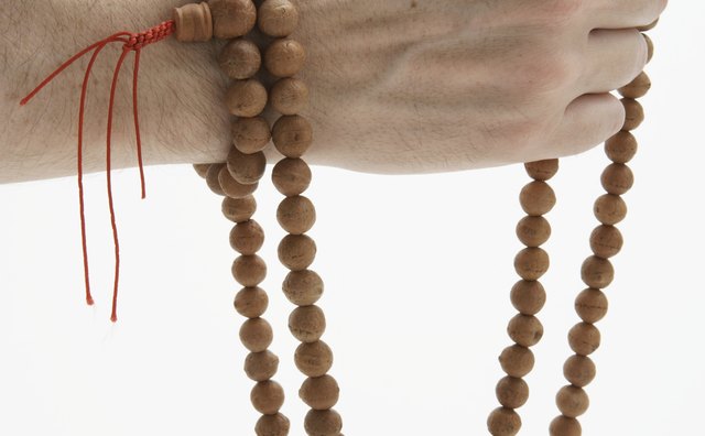 Buddhist prayer beads