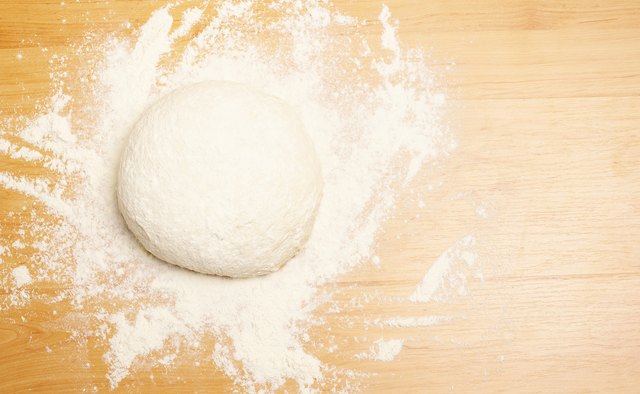 Springy dough will spring back when you push it down with your fingertip.