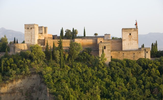 The Alhambra is situated in Granada, Spain.
