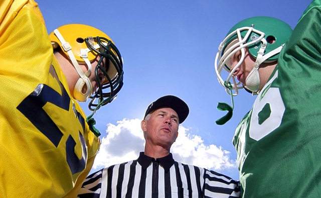 Marriage counselors may referee an argument as an intervention technique.