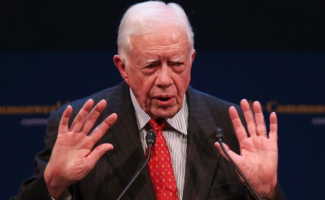 President Jimmy Carter was defeated by Reagan with help from evangelicals.