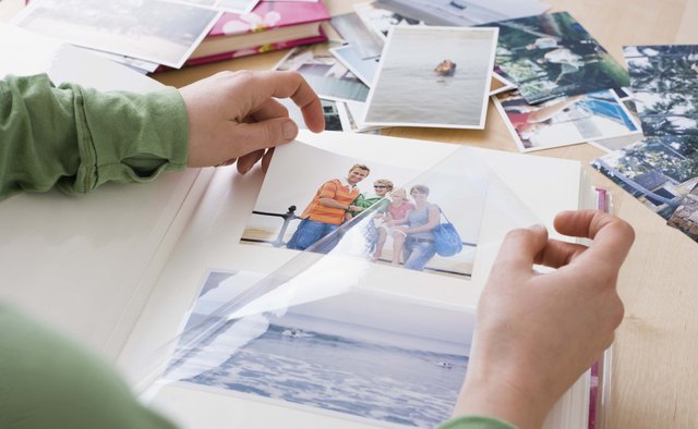 Use family pictures to create a personalized gift.