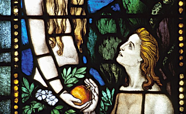 The Bible teaches that Adam and Eve were expelled from paradise for eating a forbidden fruit.
