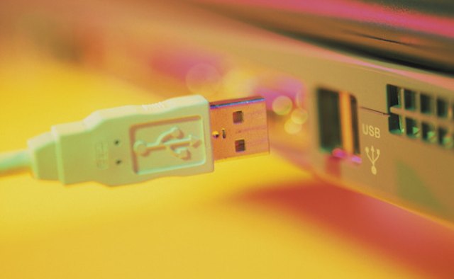 USB ports allow easy connection to computer peripherals.