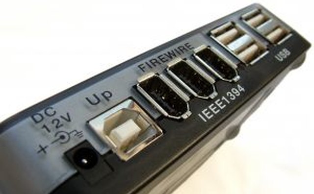 One or more of these ports may be included on the hard drive.