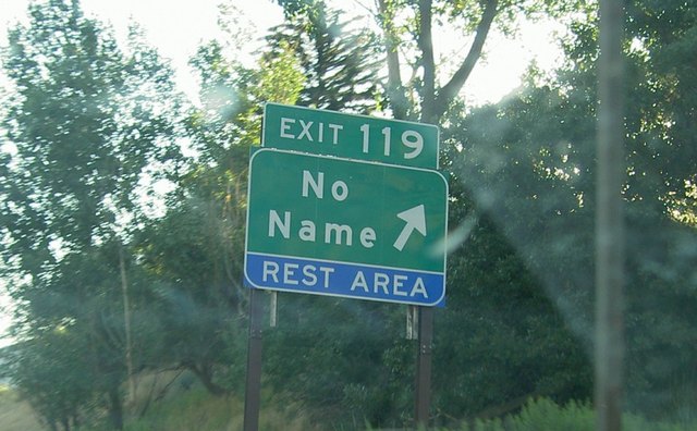 Sign off I-70 for No Name