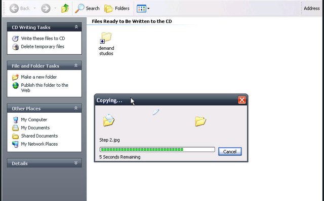 File transfer in process.