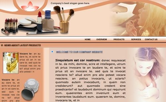Soft Peach and Pastel Colors Reinforce the