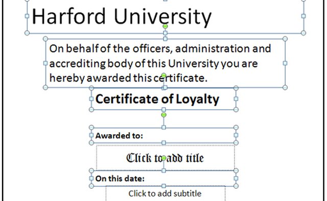 Image 3: sample certificate layout.