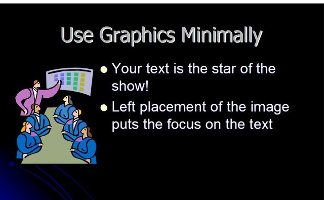 Use Graphics Sparingly
