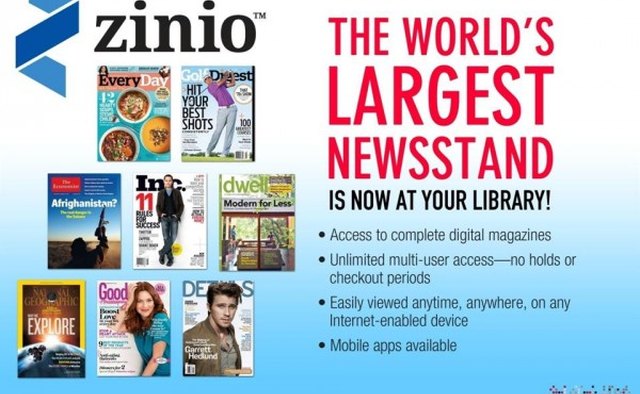 zinio reader for kindle