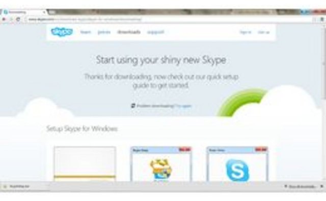 set up skype account