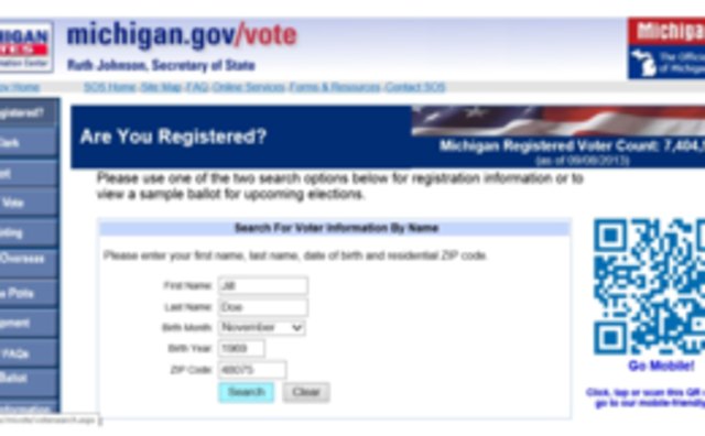 Choose the state