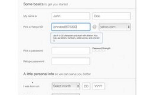 Fill in the form.