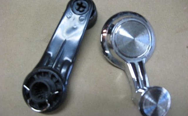 Typical window crank handles. Notice where the the