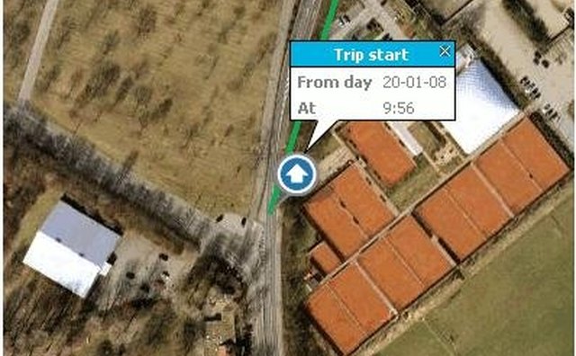 Buddyway tells you exactly where she is.