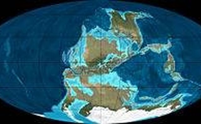 Earth during the late carboniferous period