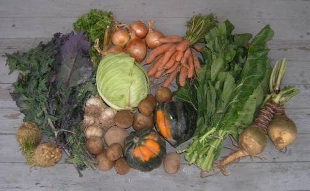 Russian Cuisine Vegetables