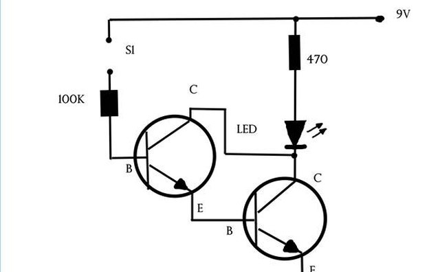 Darlington pair circuit