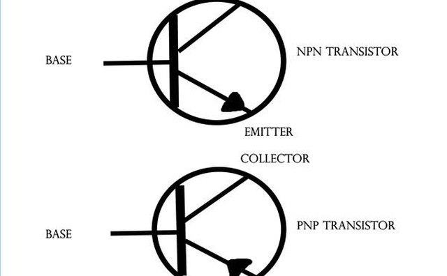 bipolar transistor circuit with 2 resistors