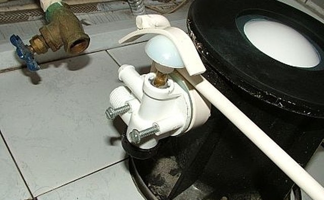 The water valve is the most vulnerable part of this toilet.