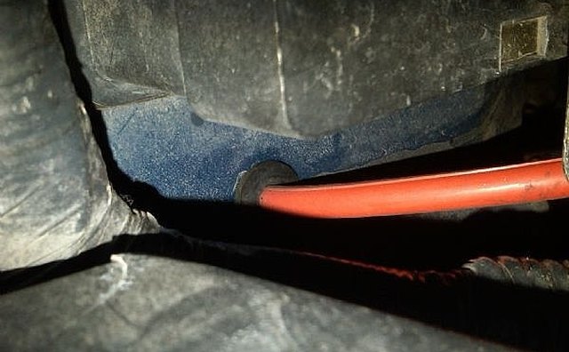 Wire through firewall