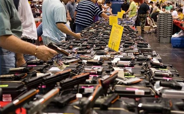 A gun show.