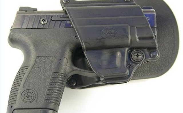 This compact holster is ideal for concealment.
