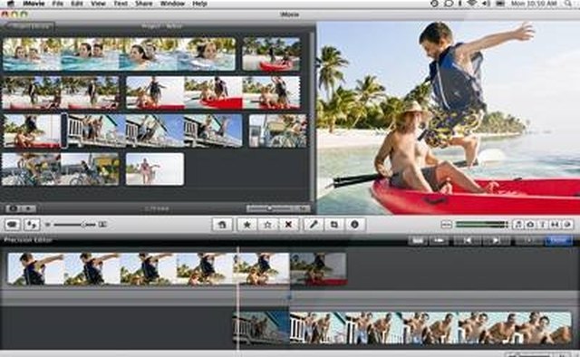 iMovie: Apple's basic video-editing software