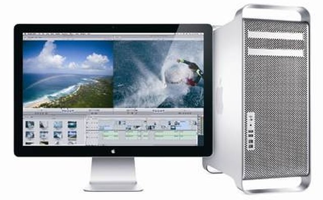 Macs are perfect for working with video.