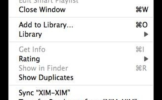 Showing Duplicates in iTunes