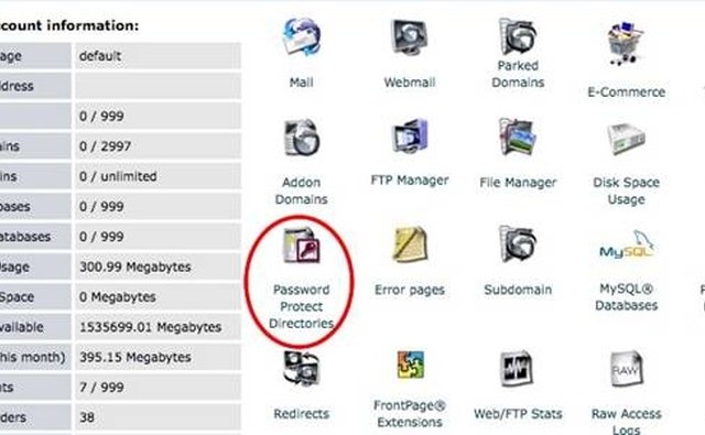 cPanel X Window