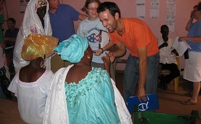 Peace Corps volunteers in Africa