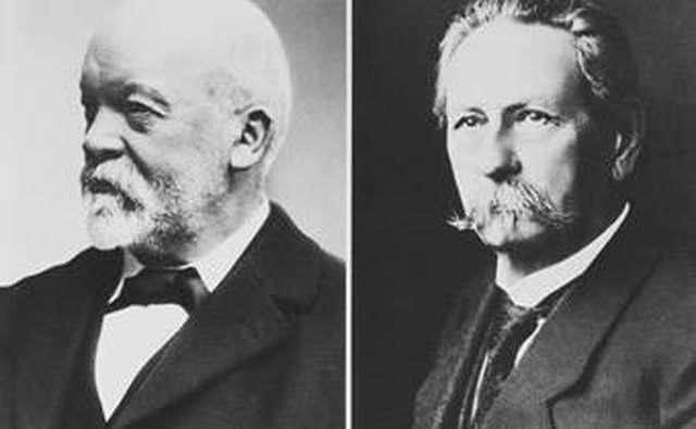 Gottlieb Daimler (left) Carl Benz (right)