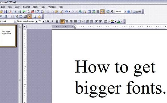 How to Get Bigger Fonts | It Still Works | Giving Old Tech a New Life