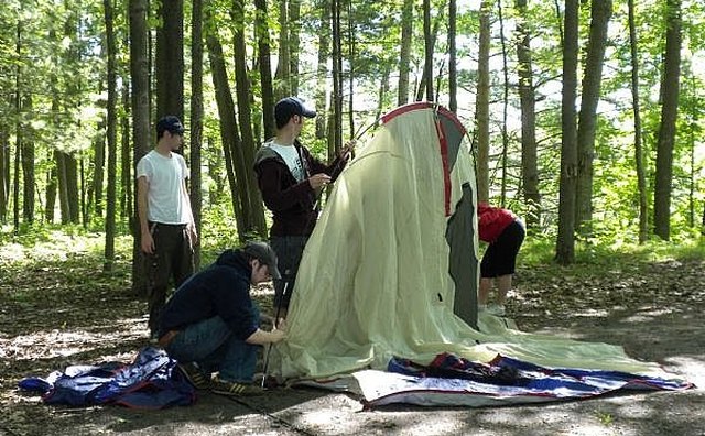 Can I help you set up that tent?