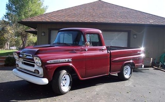 Chevrolet's 1959 Apache pickup was a popular Fleetside