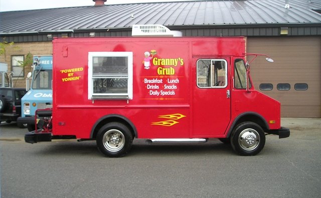 1988 Chevrolet food service step van