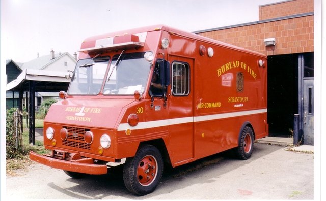 The Scranton, Pa., Fire Department uses a Dodge van