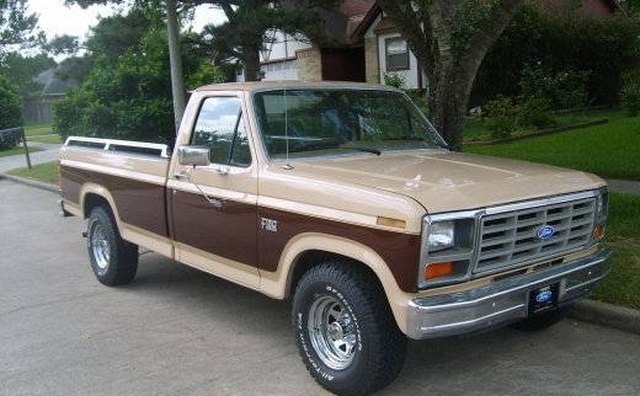 The 1985 Ford F-150 Equipped With Either a Straight-6 or V-8 Engine