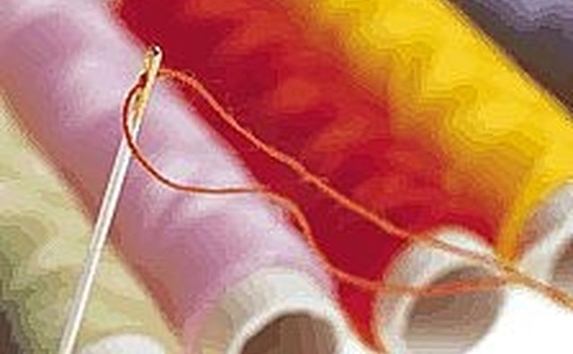 Thread string through Needle