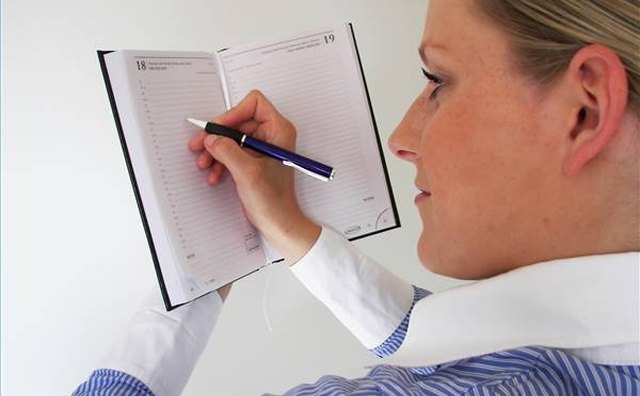 Create a schedule so the she knows when to expect a visit.