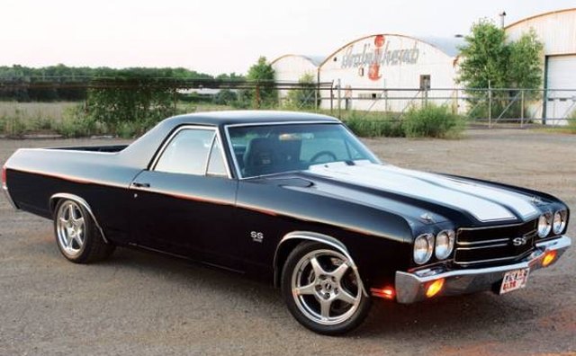 This 1968 Chevrolet El Camino Super Sport is a coupe utility.