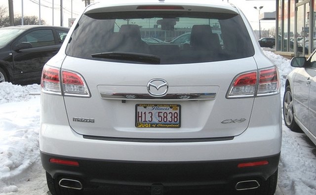 The CX-9 comes in two-wheel- and four-wheel-drive versions.