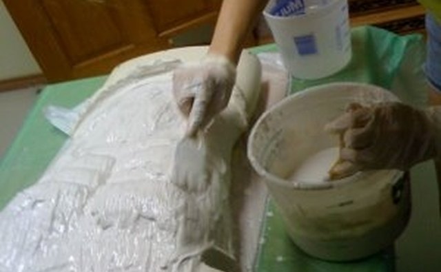 Make Sure the Wet Plaster is Smoothed