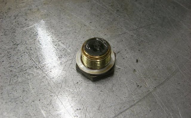 No need to lift the vehicle to remove the drain plug.