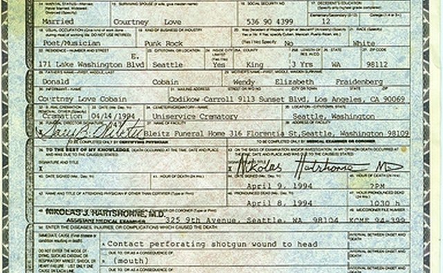 Birth and death records provide documentation for family heritage research.